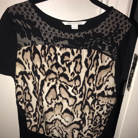 DVF leopard print top - Picture 2 of 5